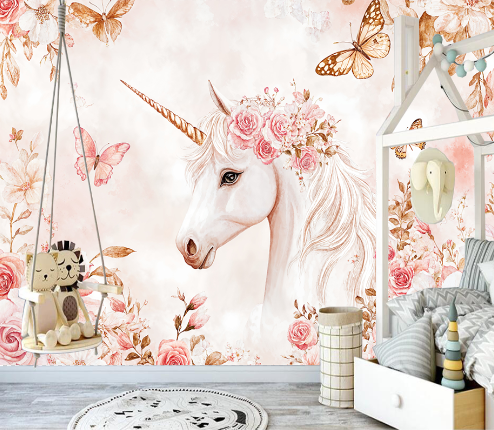 3D Printing Heat Resistant Material - Customized size mural hand-painted children's room