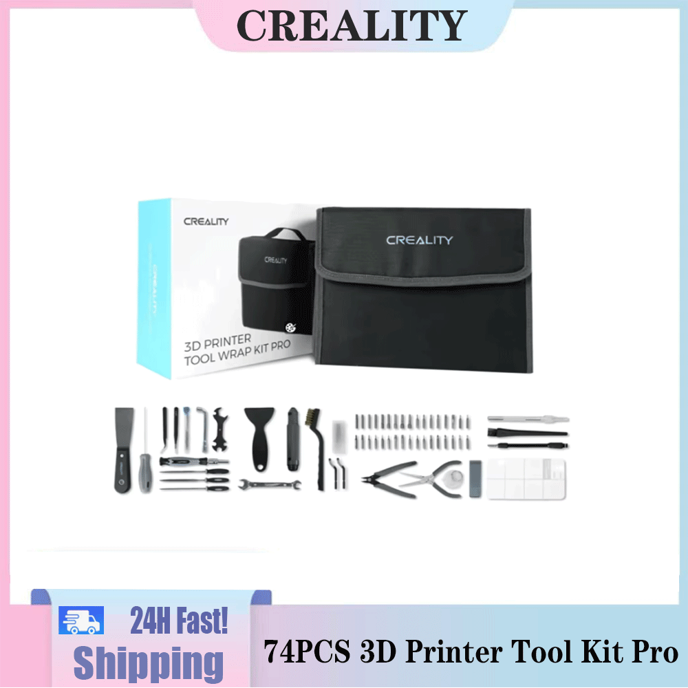3D Printing Creality - Creality Official 74Pcs 3D Printer Tool