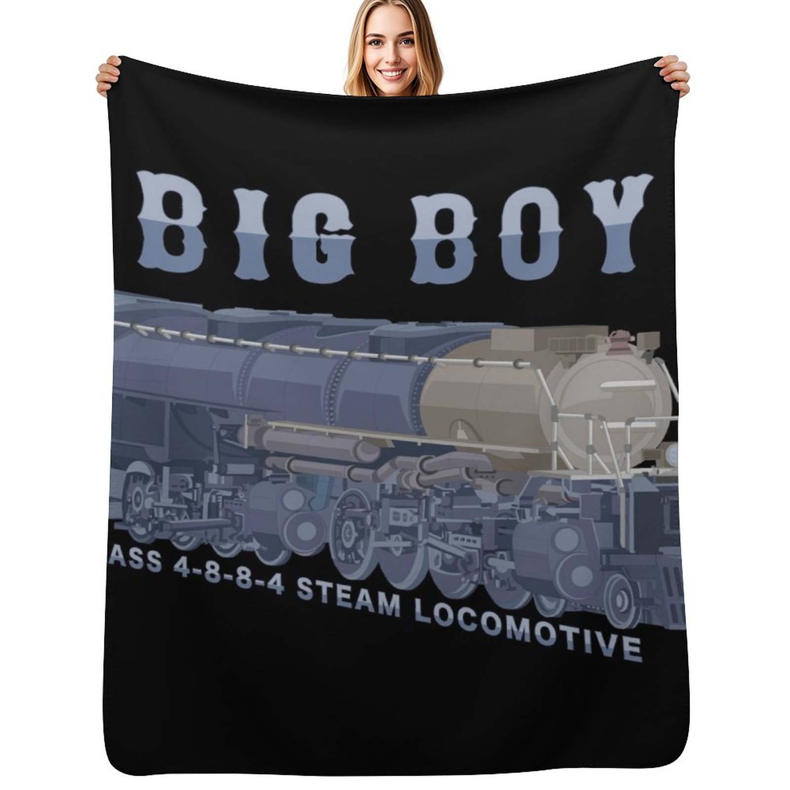 3D Printing Diagram - Big Boy Steam Train 4000 Class