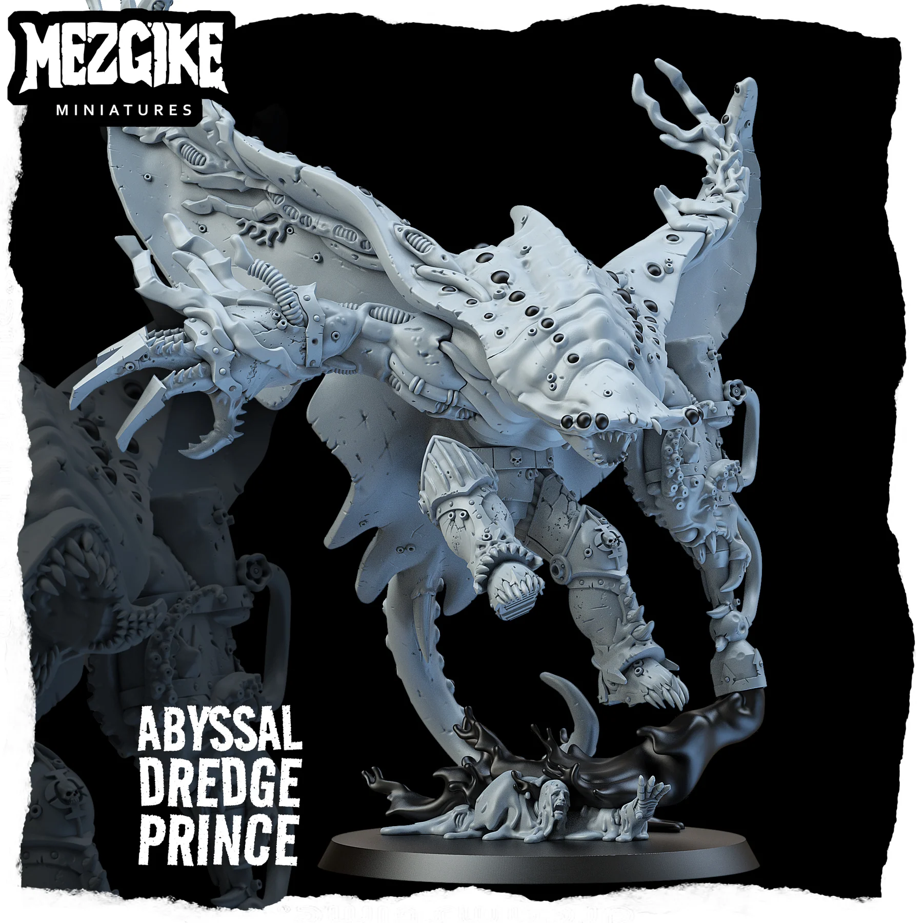 3D Printing Apps - Abyssal dredge prince, Plague Figure, Space