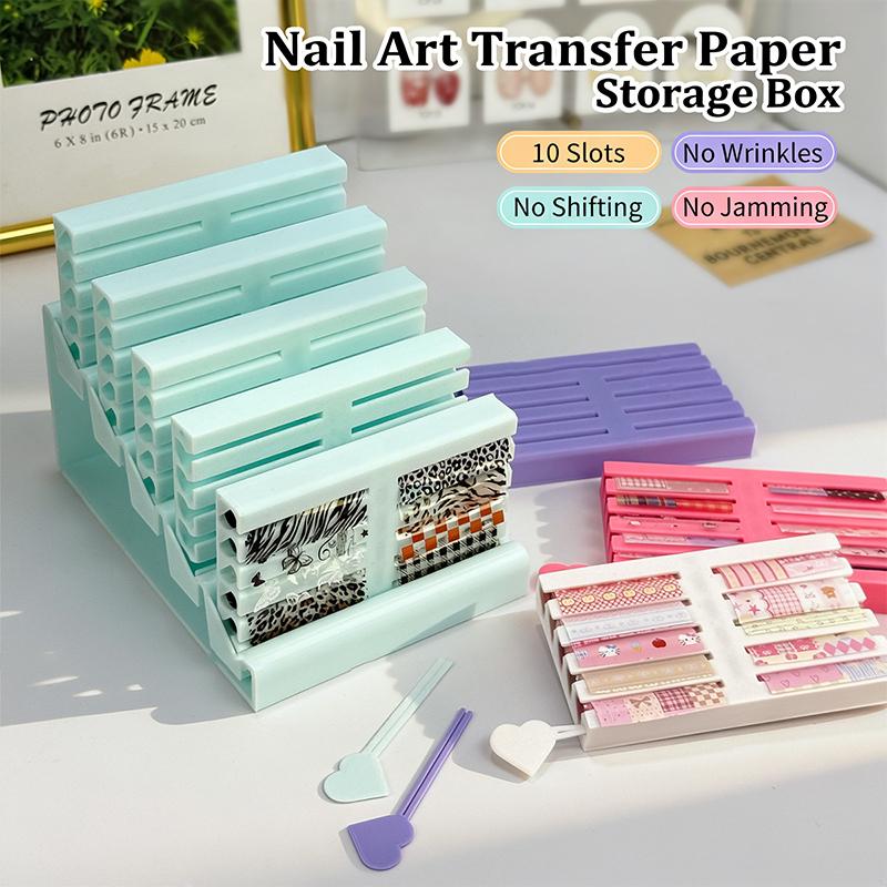 3D Printing Case - 3D Printing Nail Storage Case Colorful