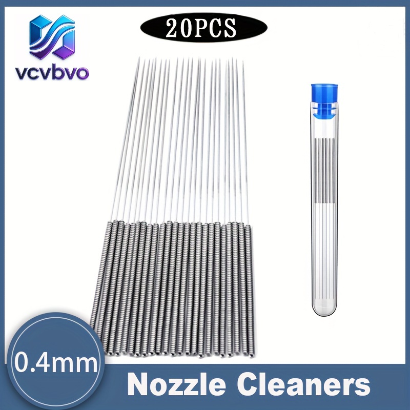 3D Printing Nozzle - 3D printer nozzle cleaning kit: 0.4mm