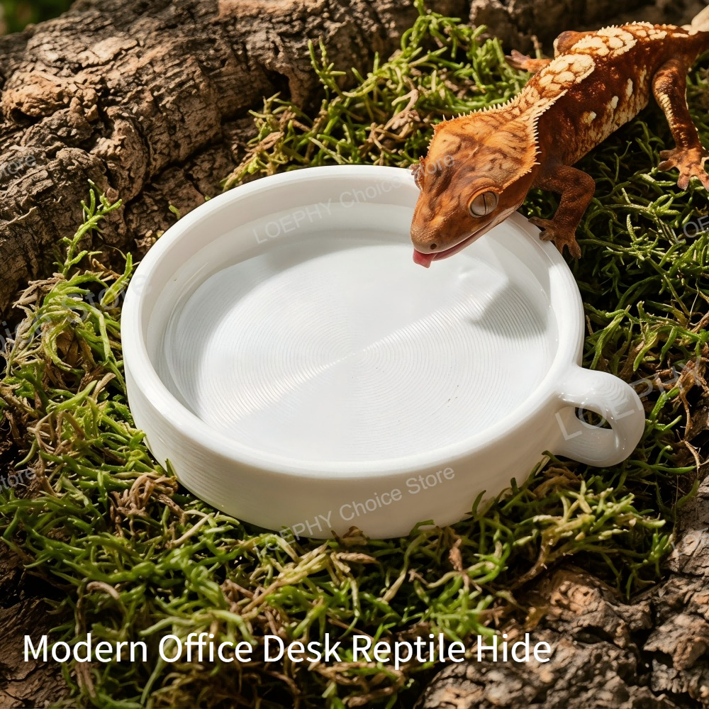 3D Printing Food - Reptile Desk Shelter Hideout 3D Printed