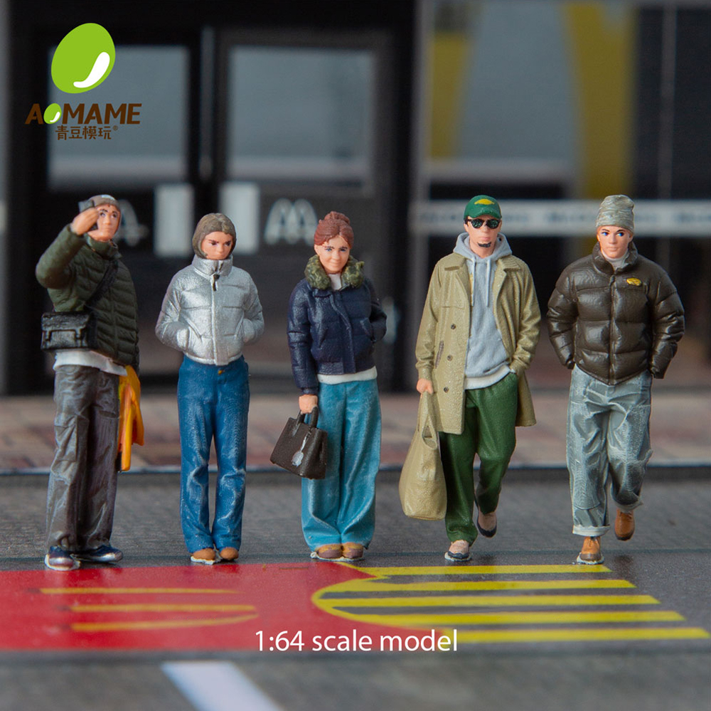 3D Printing Figure - Kicarmod 1/64 Winter Streetwear Set- High