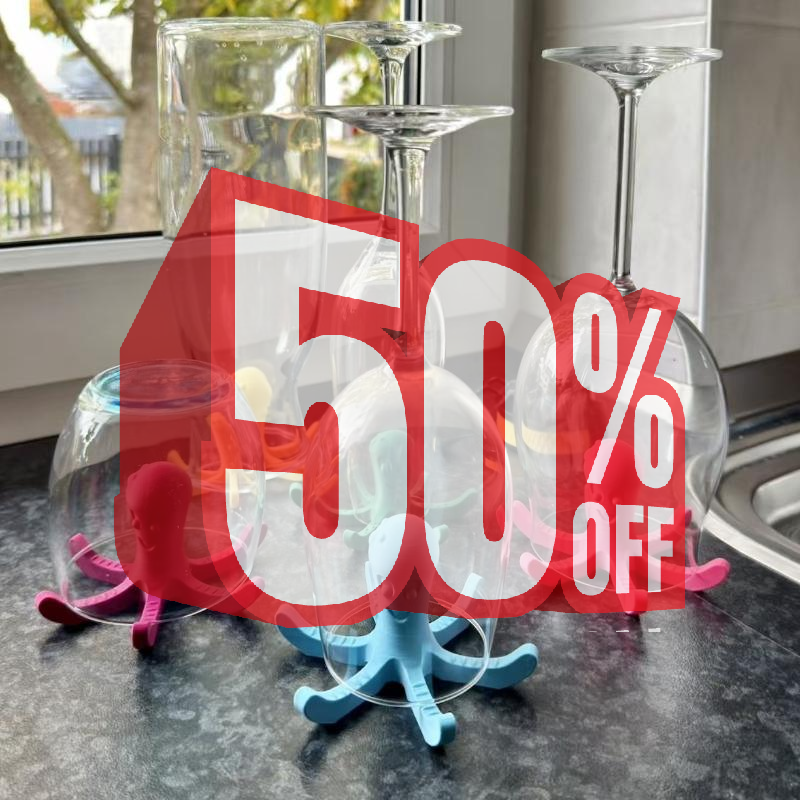 3D Printing Figure - Superior Quality 3D Octopus Printed Standalone