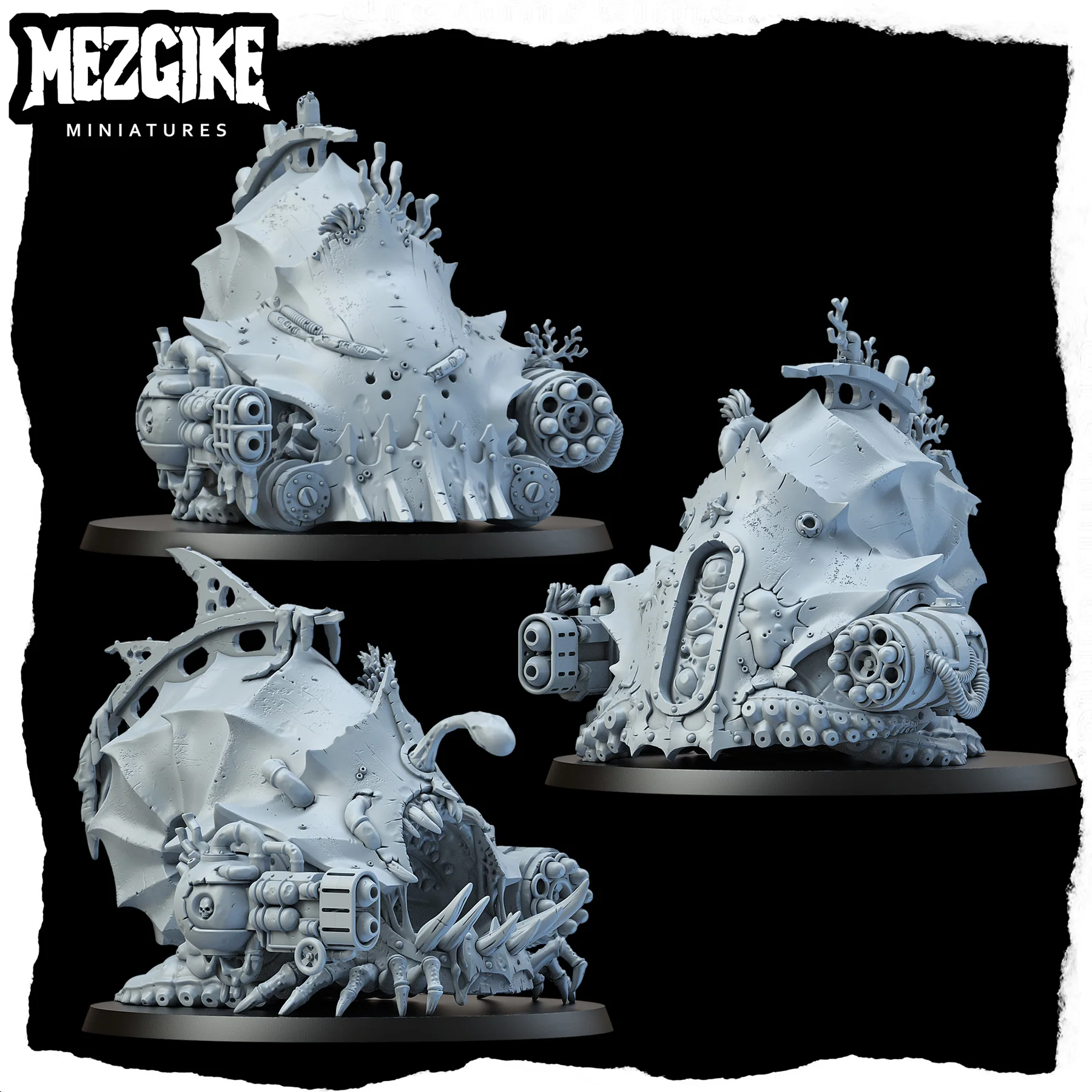 Death shell crawlers Miniature - 3D Printing Figure 리뷰 및 가격