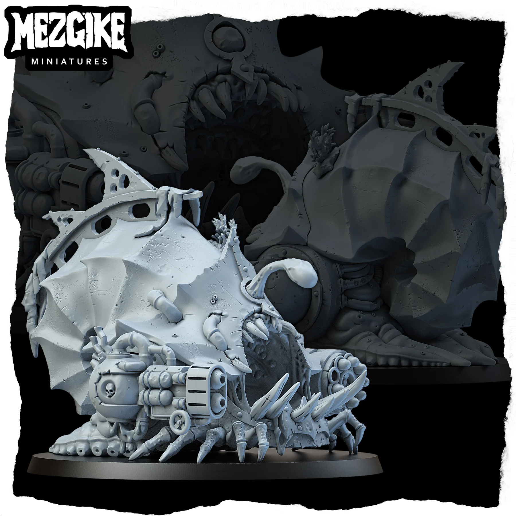 Death shell crawlers Miniature - 3D Printing Figure 리뷰 및 가격