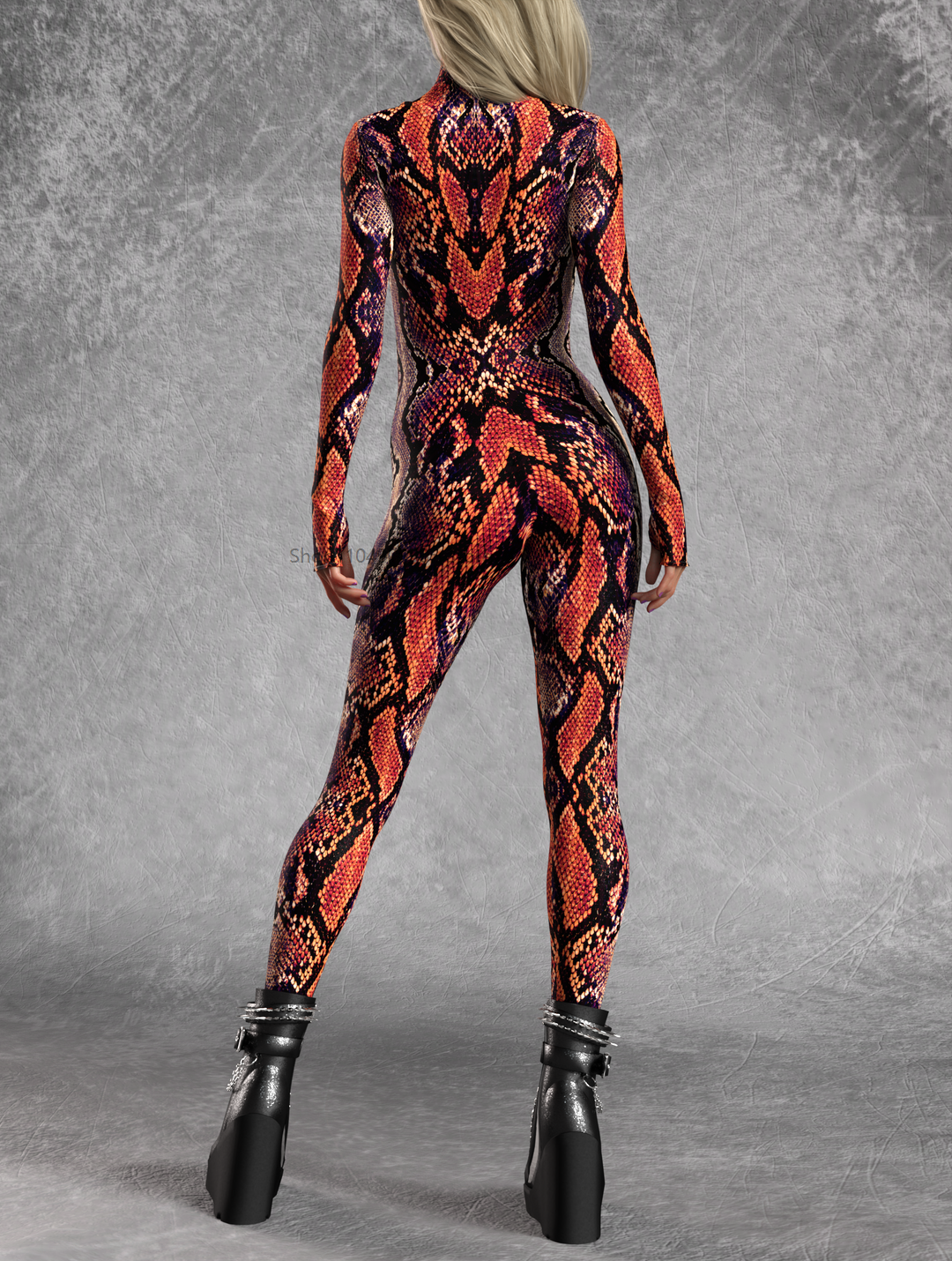 Red MF Costume 3D Animal Snake - 3D Printing Figure 리뷰 및 가격