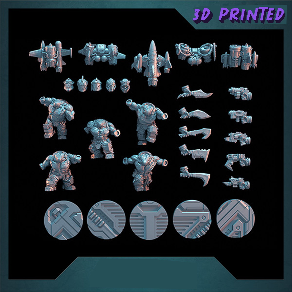 Rocket Orcs  Armour Miniature, - 3D Printing Apps 리뷰 및 가격