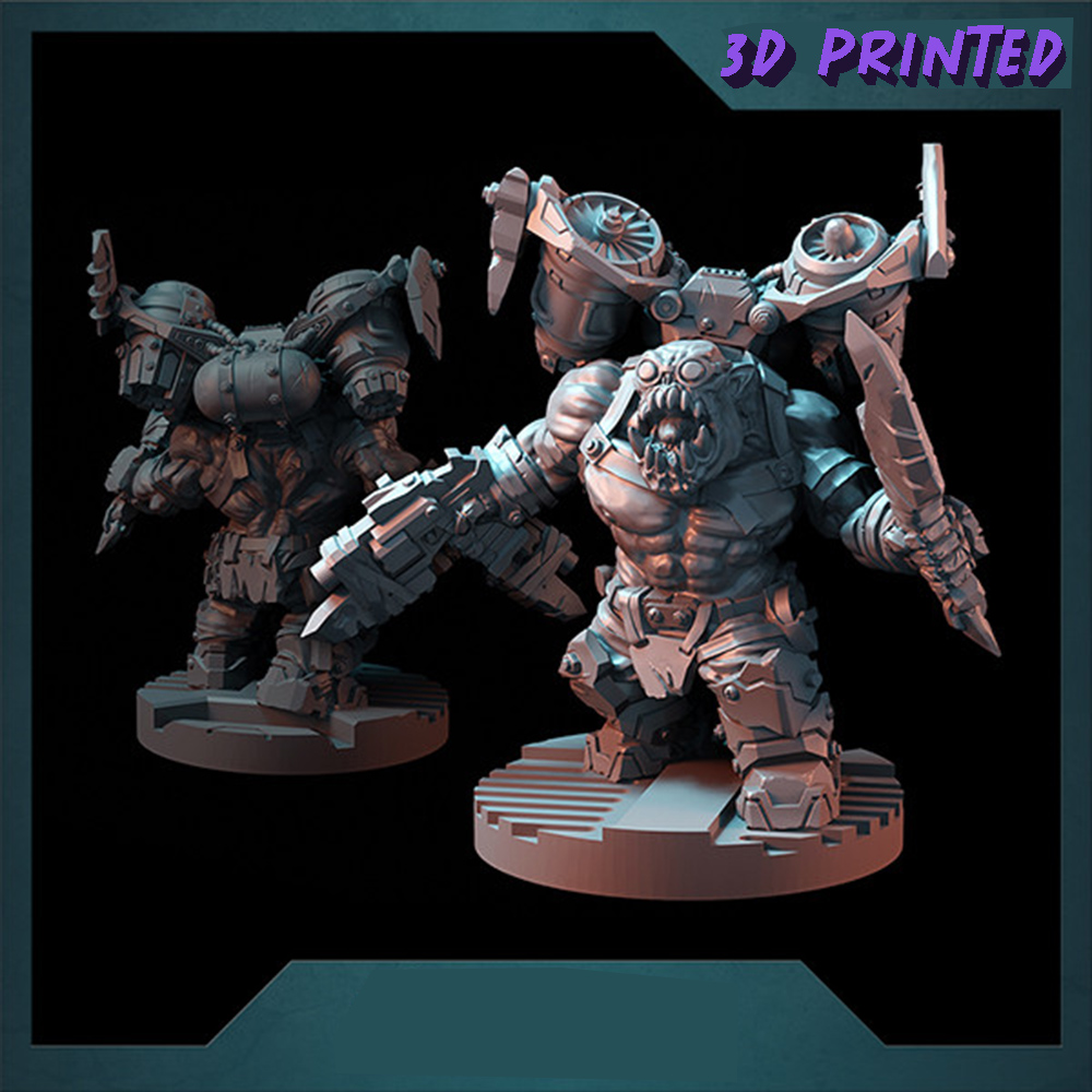 Rocket Orcs  Armour Miniature, - 3D Printing Apps 리뷰 및 가격