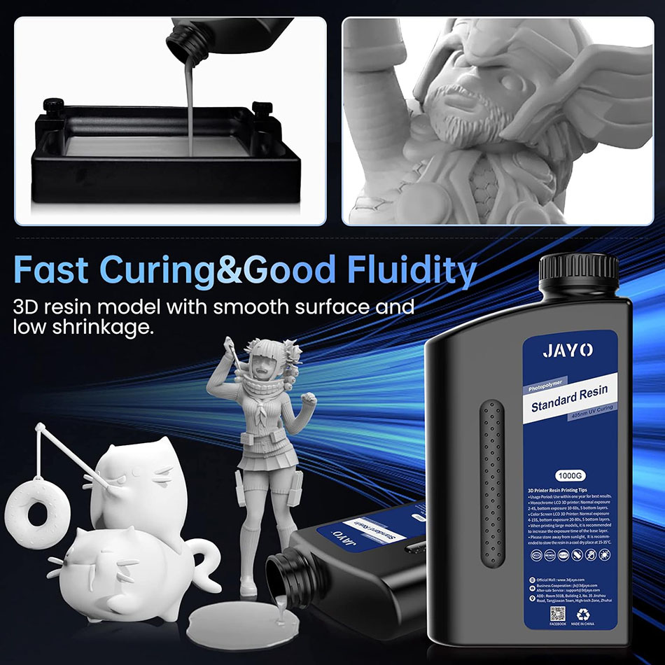 JAYO 3D Resin ABS Like/Like PA - 3D Printing Vinyl 리뷰 및 가격