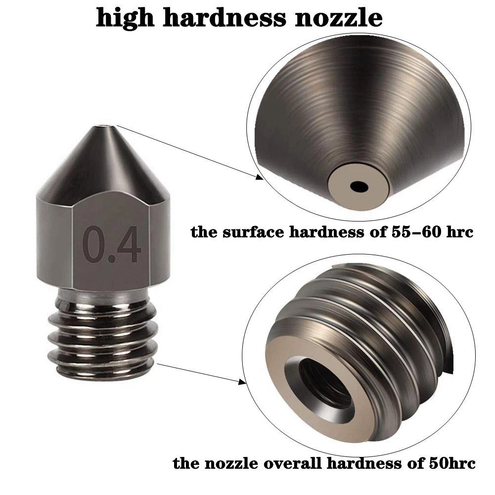 Super Hardened Steel Nozzle MK - 3D Printing Nozzle 리뷰 및 가격
