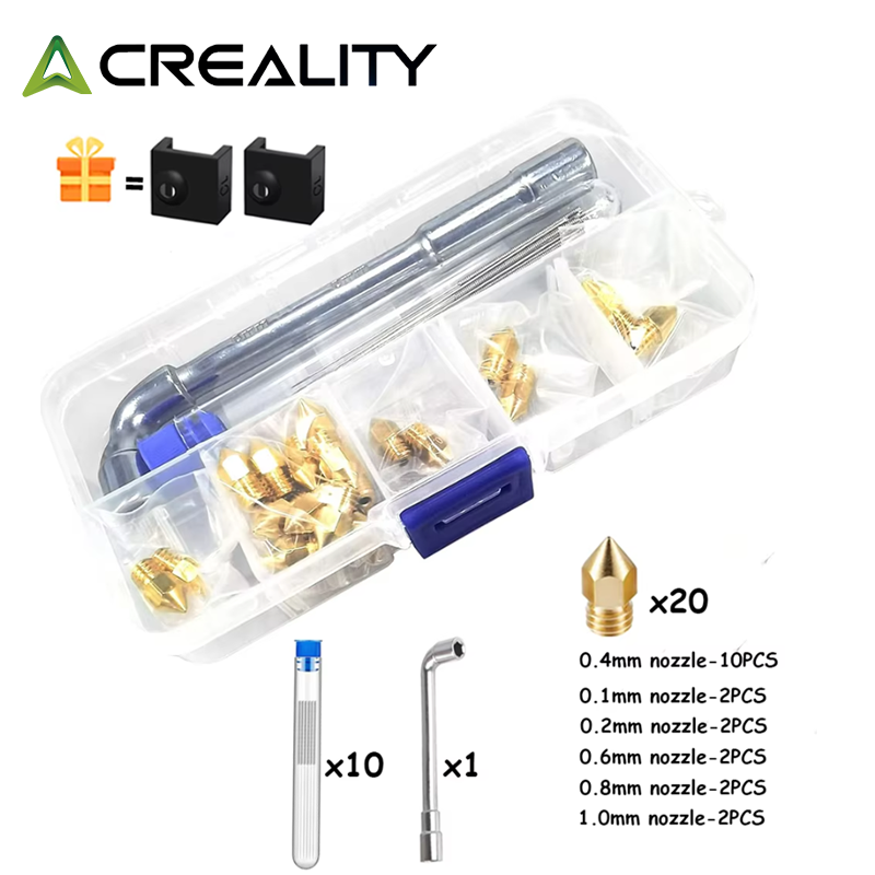 CREALITY 20 Pcs MK8 Brass Nozz - 3D Printing News 리뷰 및 가격