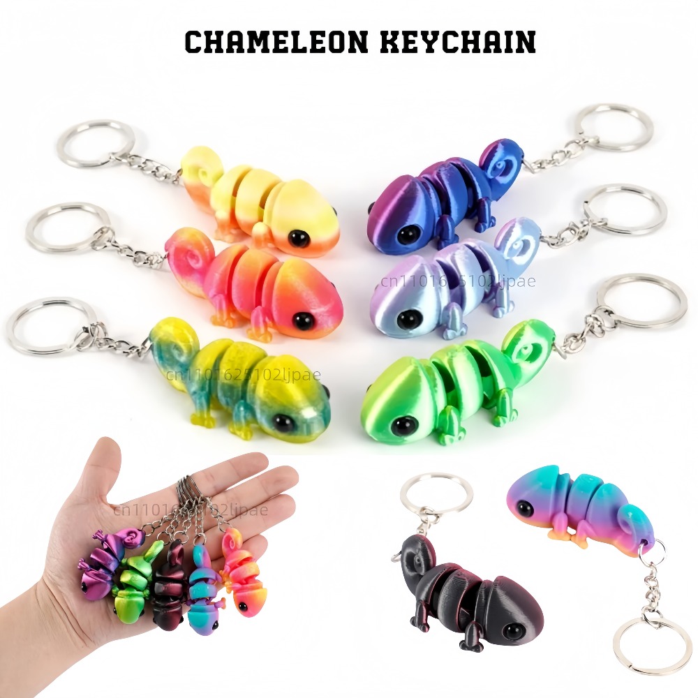 3D Printing Chameleon Keychain - 3D Printing Stainless Steel 리뷰 및 가격