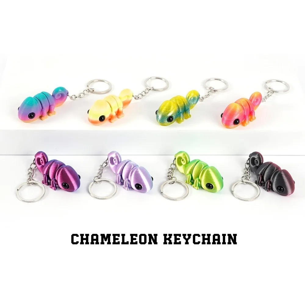 3D Printing Chameleon Keychain - 3D Printing Stainless Steel 리뷰 및 가격