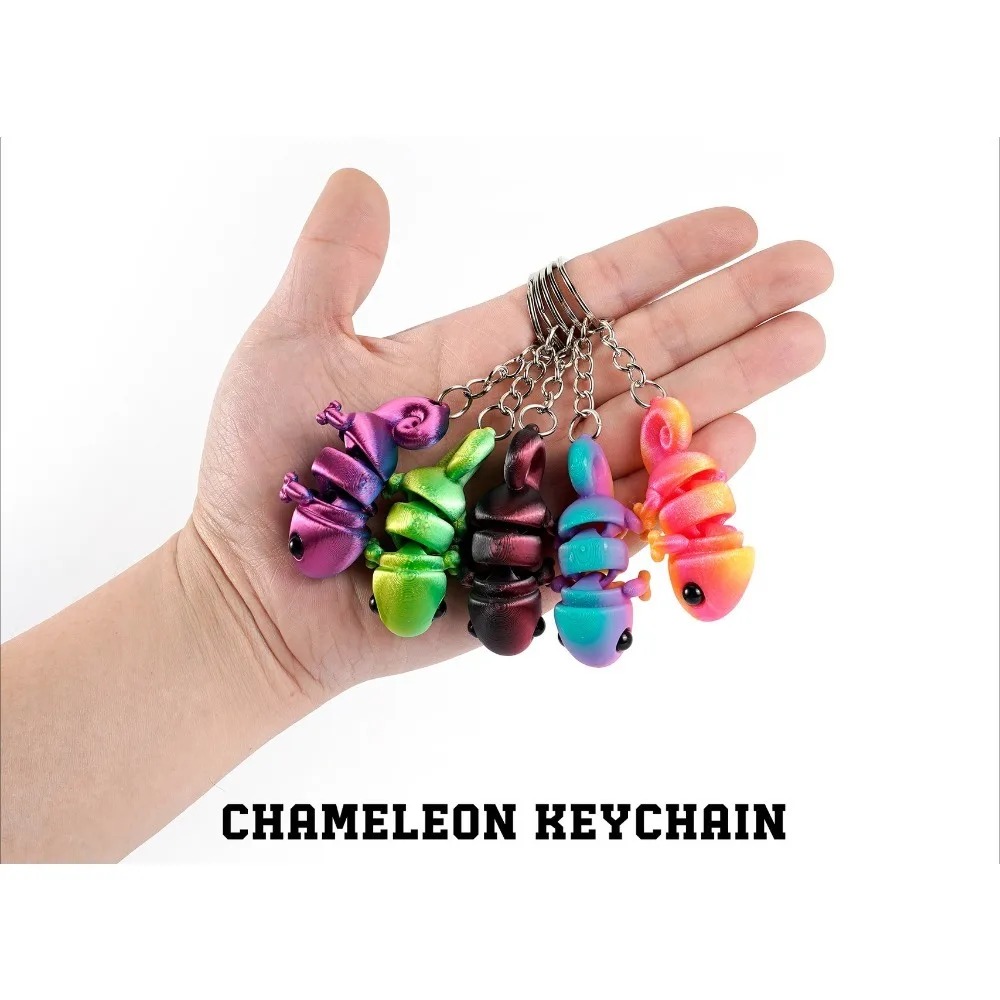 3D Printing Chameleon Keychain - 3D Printing Stainless Steel 리뷰 및 가격