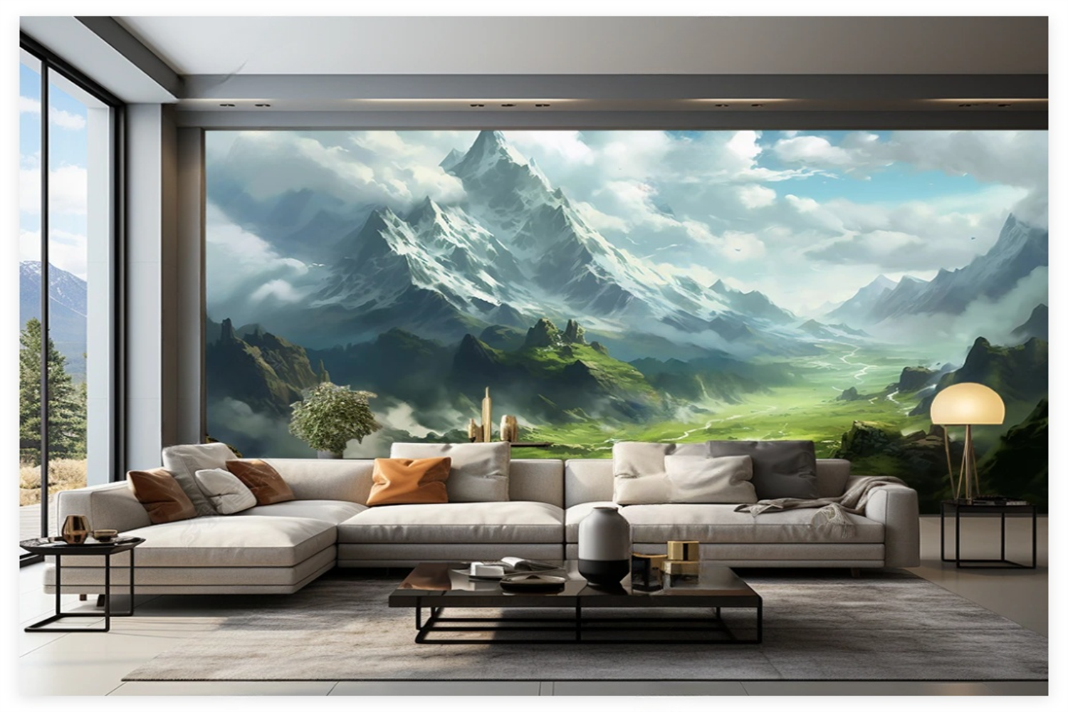 Custom size mural photo snow m - 3D Printing Heat Resistant Material 리뷰 및 가격