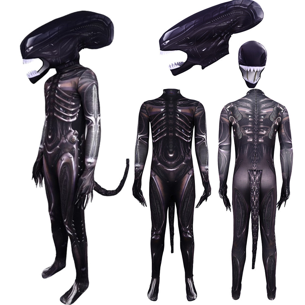 Alien Xenomorph Cosplay Costum - 3D Printing Xenomorph 리뷰 및 가격