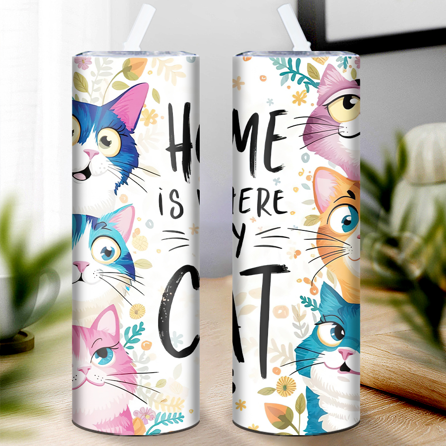20oz 3D Print Cute Cat Tumbler - 3D Printing Stainless Steel 리뷰 및 가격