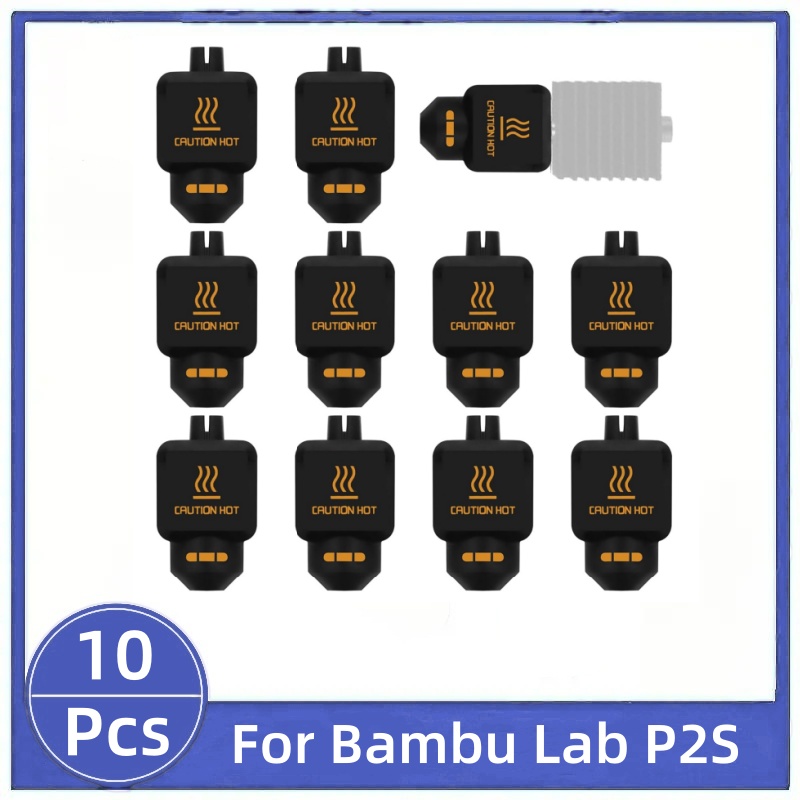 10Pcs Black Silicone Sock for  - 3D Printing Nozzle 리뷰 및 가격
