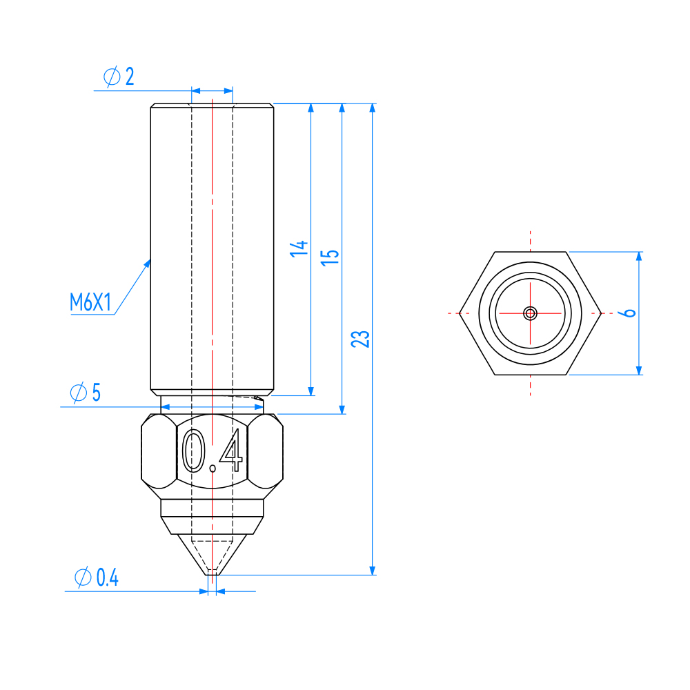Nozzle For Creality K1 K1 Max  - 3D Printing Nozzle 리뷰 및 가격