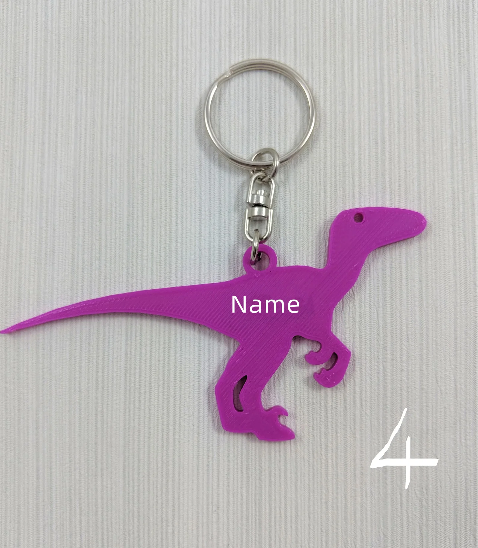 Custom Name Keychains 3D Print - 3D Printing Stainless Steel 리뷰 및 가격