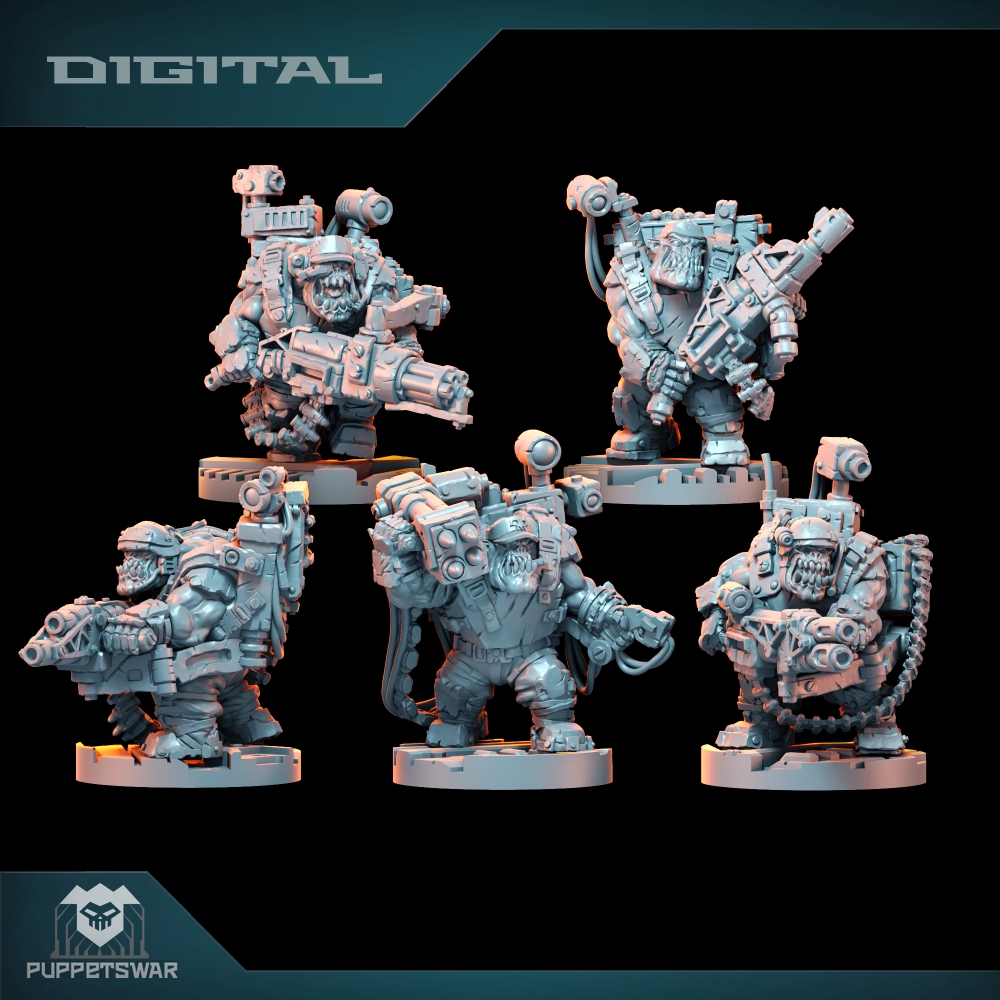 Orc Ultimate Badasses Squad, G - 3D Printing Figure 리뷰 및 가격