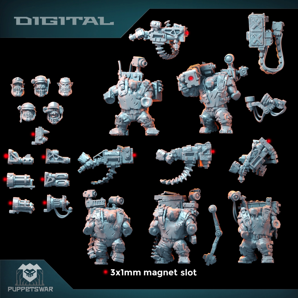Orc Ultimate Badasses Squad, G - 3D Printing Figure 리뷰 및 가격
