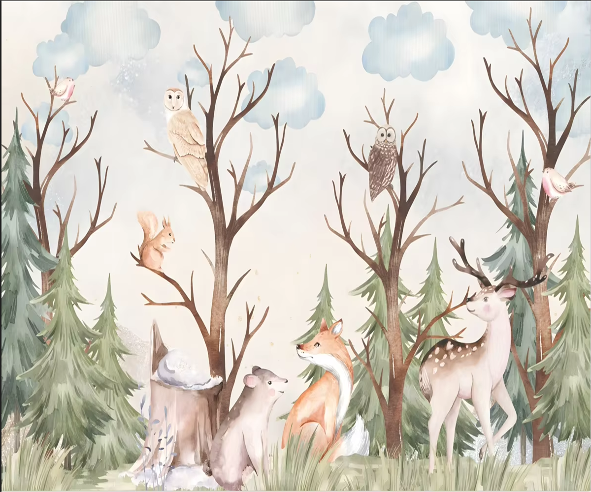 Custom 3D Wallpaper Mural sika - 3D Printing Heat Resistant Material 리뷰 및 가격