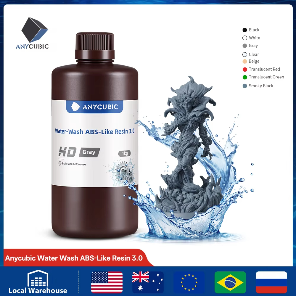 ANYCUBIC Water-Washable Like A - 3D Printing Vinyl 리뷰 및 가격