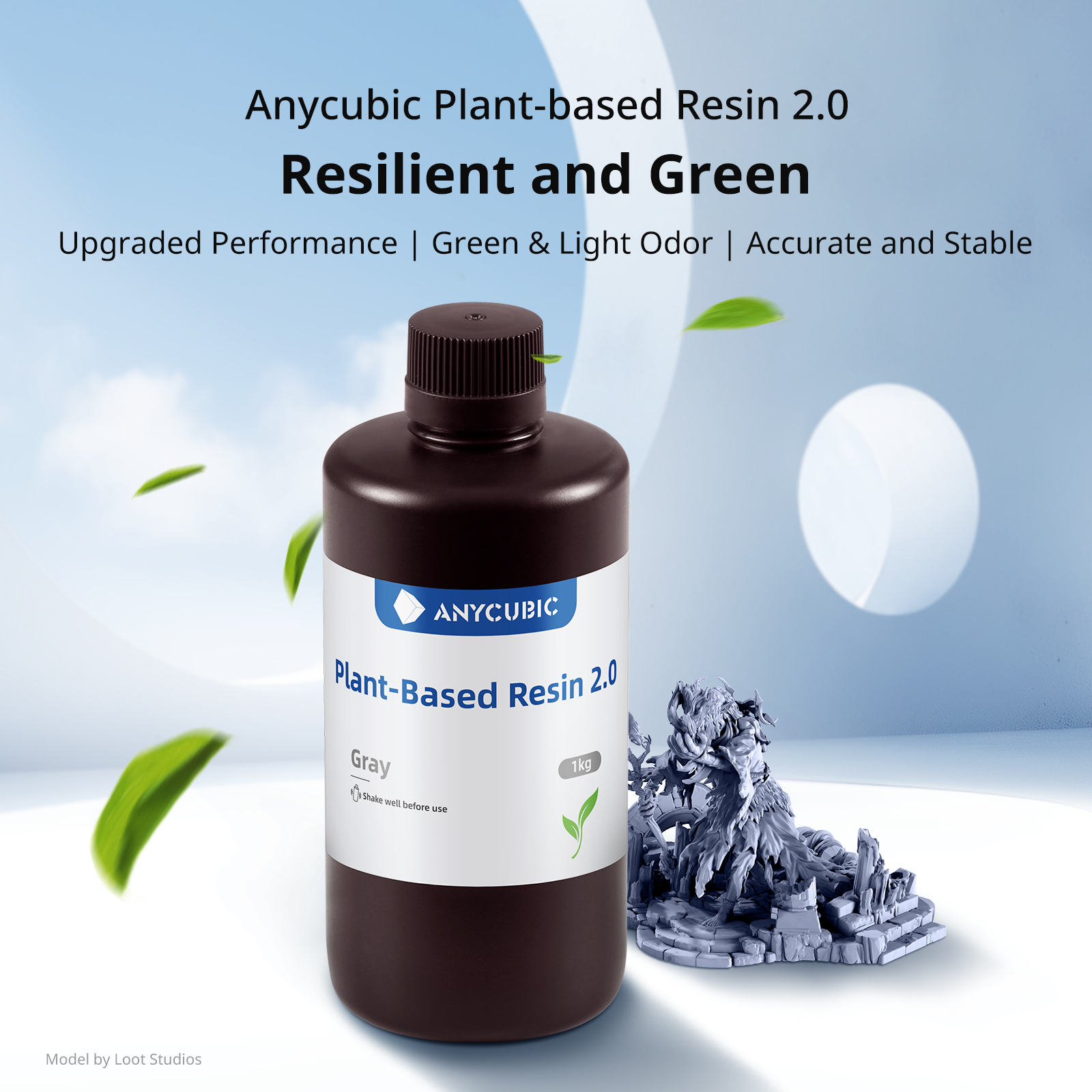 NEWEST ANYCUBIC ECO UV Resin 2 - 3D Printing Vinyl 리뷰 및 가격