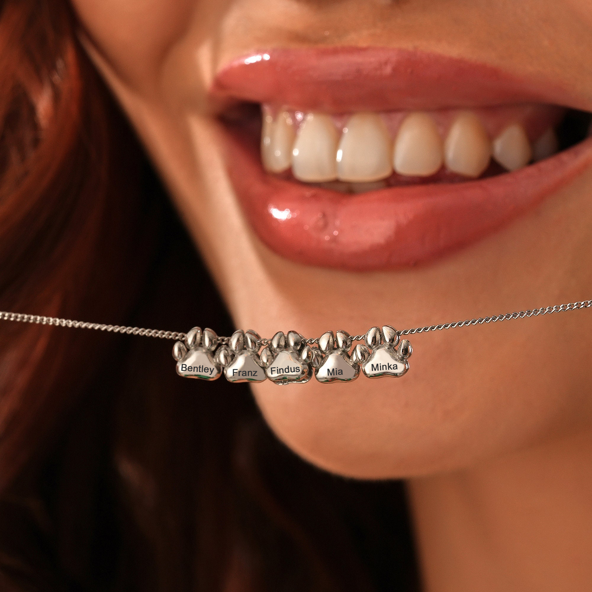 Engraving Name Necklace Gift P - 3D Printing Stainless Steel 리뷰 및 가격