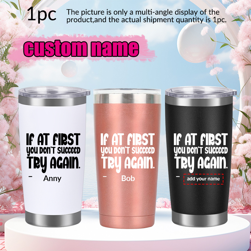 1pc Customized Name 20oz Car C - 3D Printing Stainless Steel 리뷰 및 가격