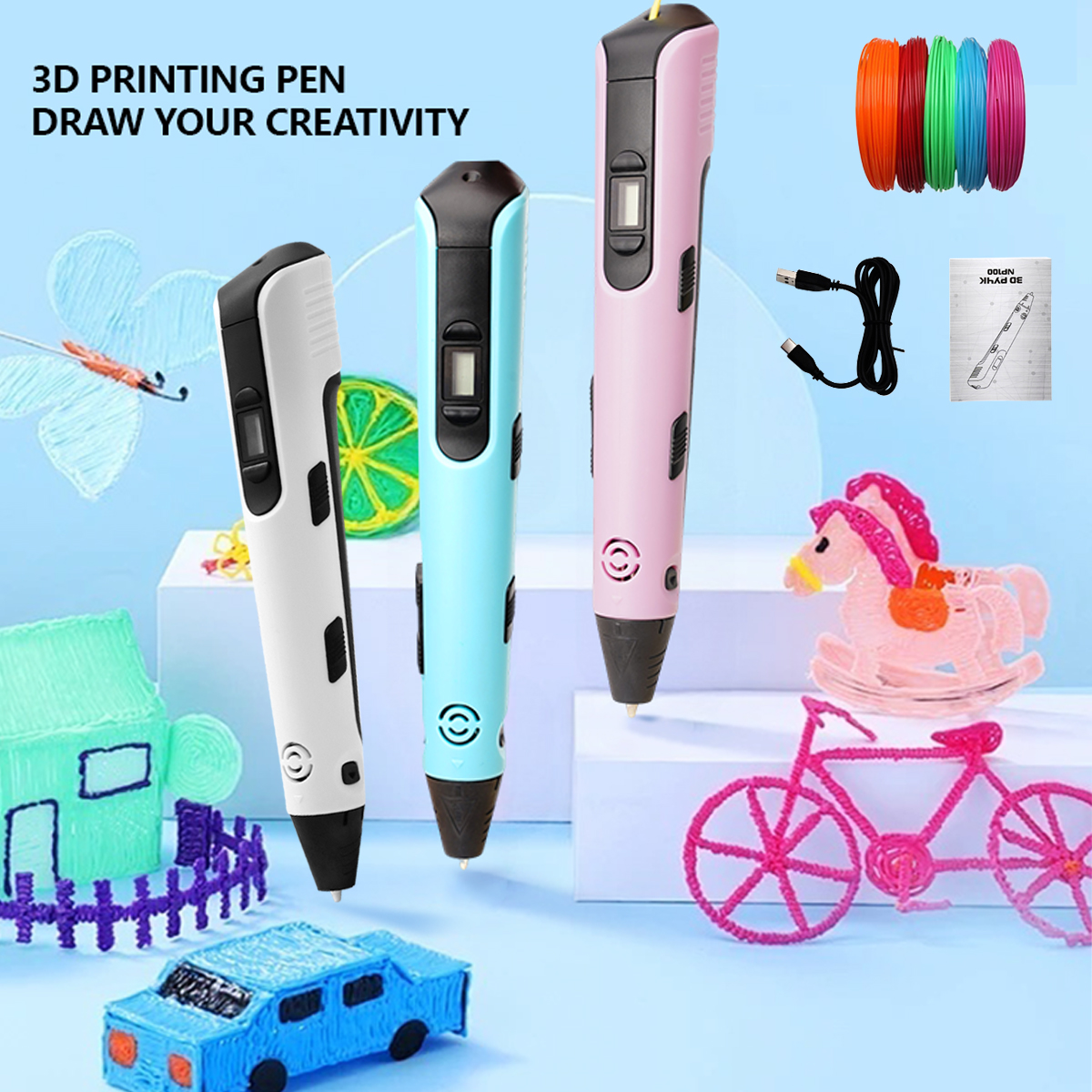 Upgraded 3D Printing Pen 9 Met - 3D Printing News 리뷰 및 가격