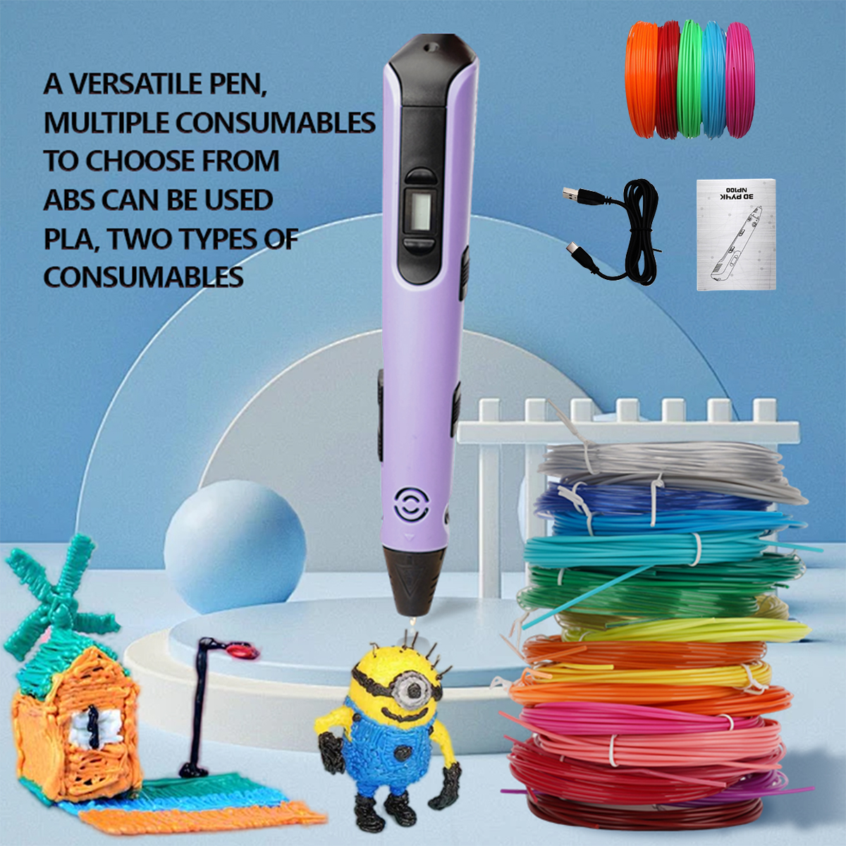 Upgraded 3D Printing Pen 9 Met - 3D Printing News 리뷰 및 가격