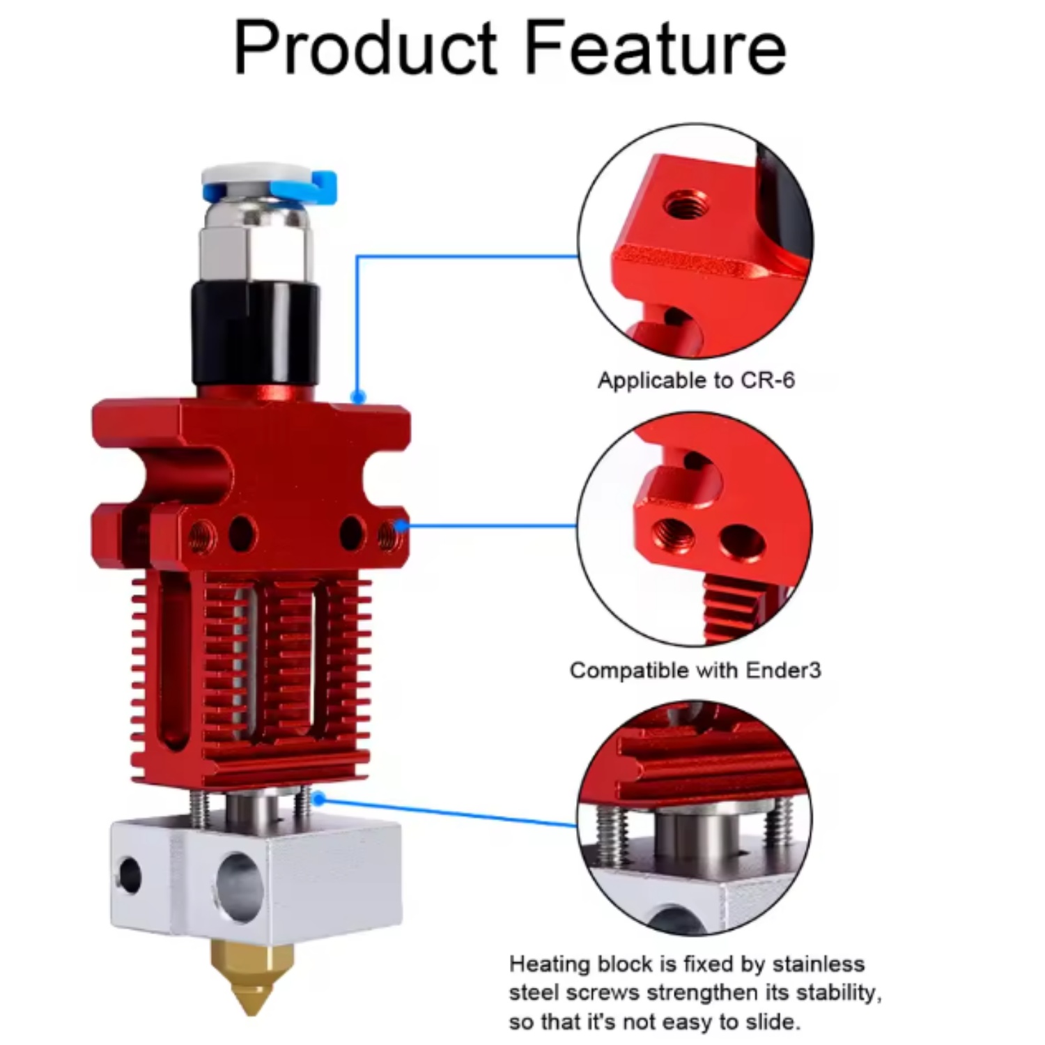 Creality CR-6 SE Hotend Kit, A - 3D Printing News 리뷰 및 가격