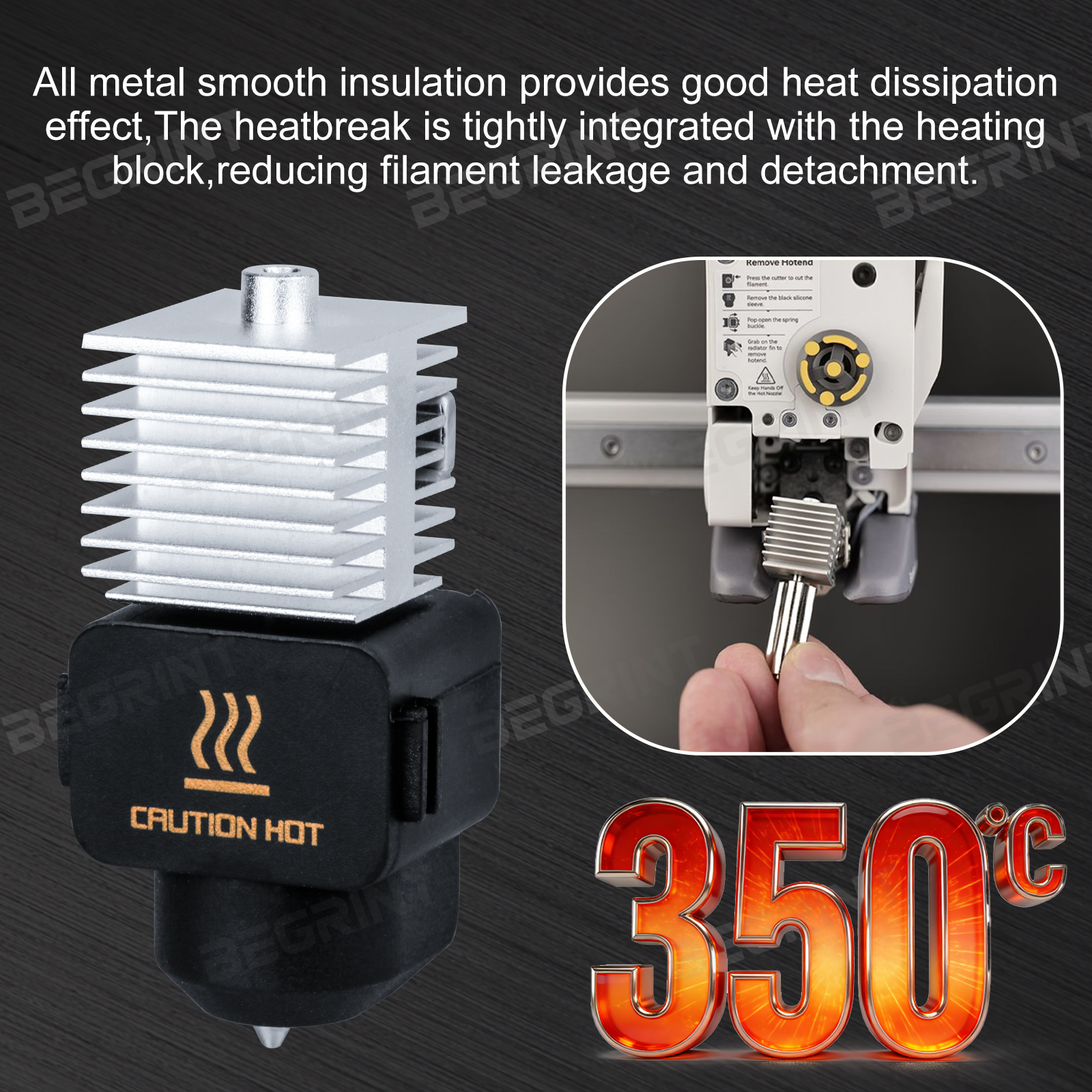 Upgraded Hotend Kit For Bamb L - 3D Printing Nozzle 리뷰 및 가격