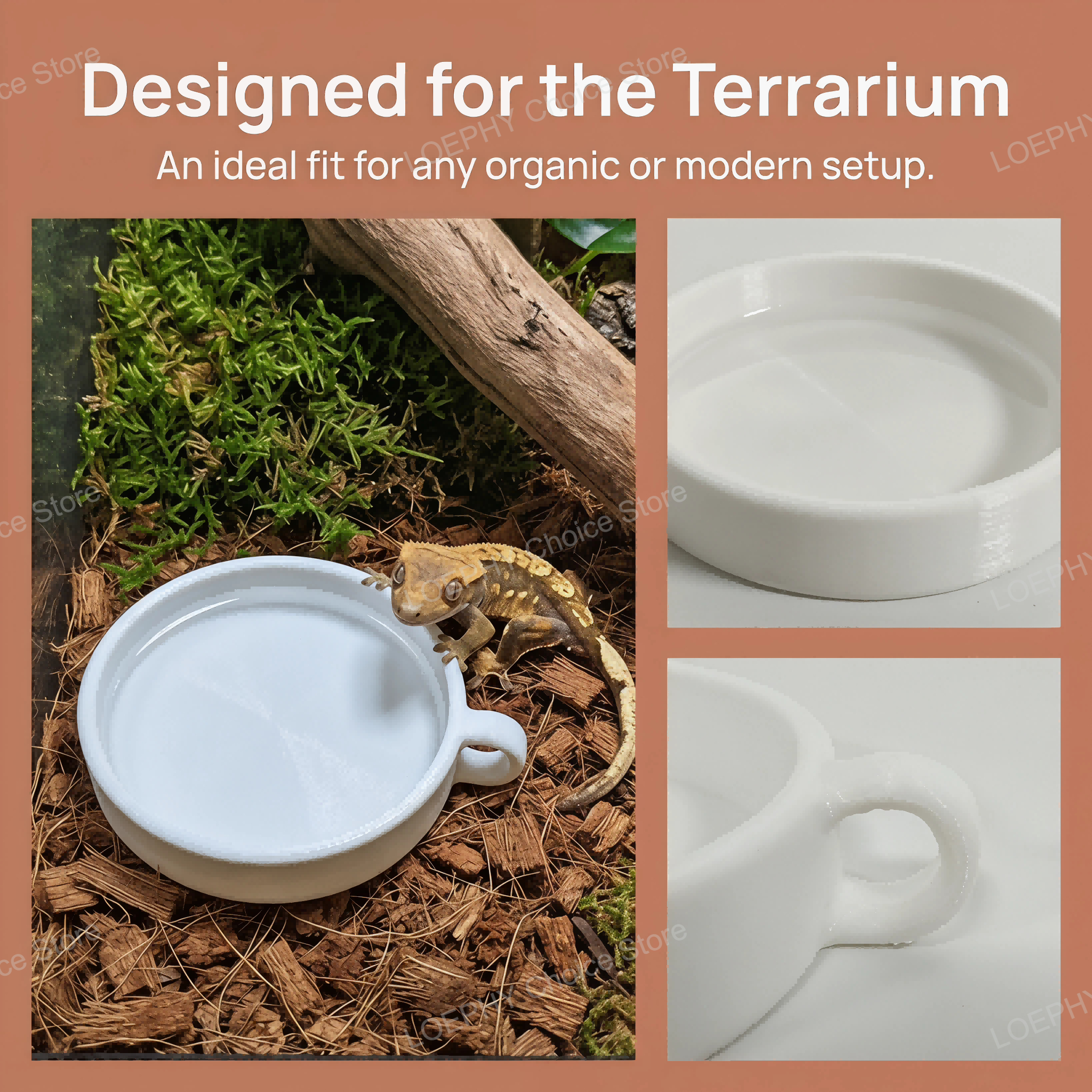 Reptile Desk Shelter Hideout 3 - 3D Printing Food 리뷰 및 가격