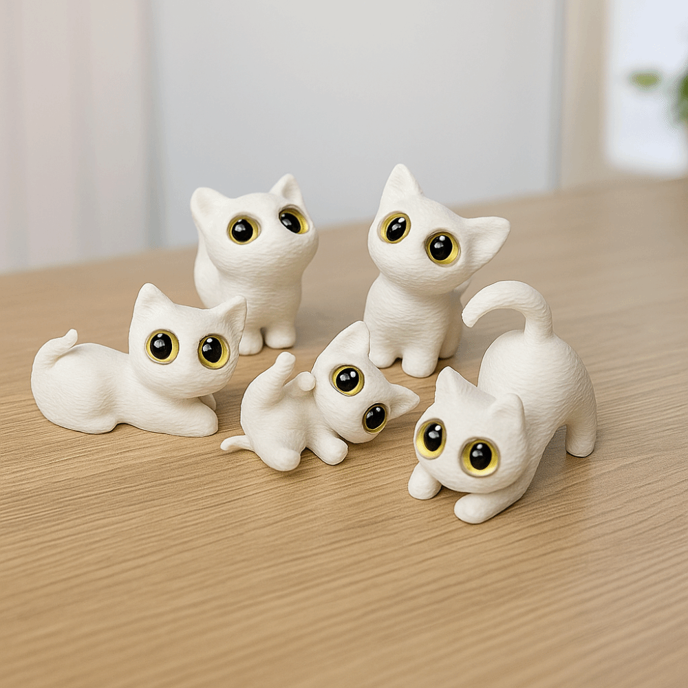 PLA Halloween Cat Anime Figure - 3D Printing Apps 리뷰 및 가격