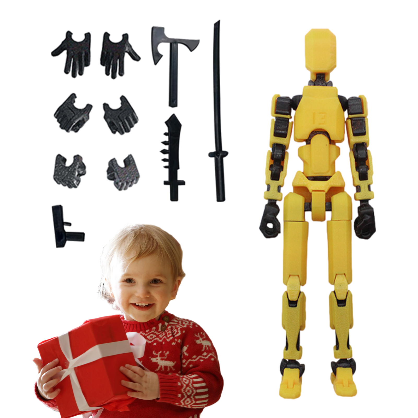 1PCS 13 Joints Figure Articula - 3D Printing Mockup 리뷰 및 가격