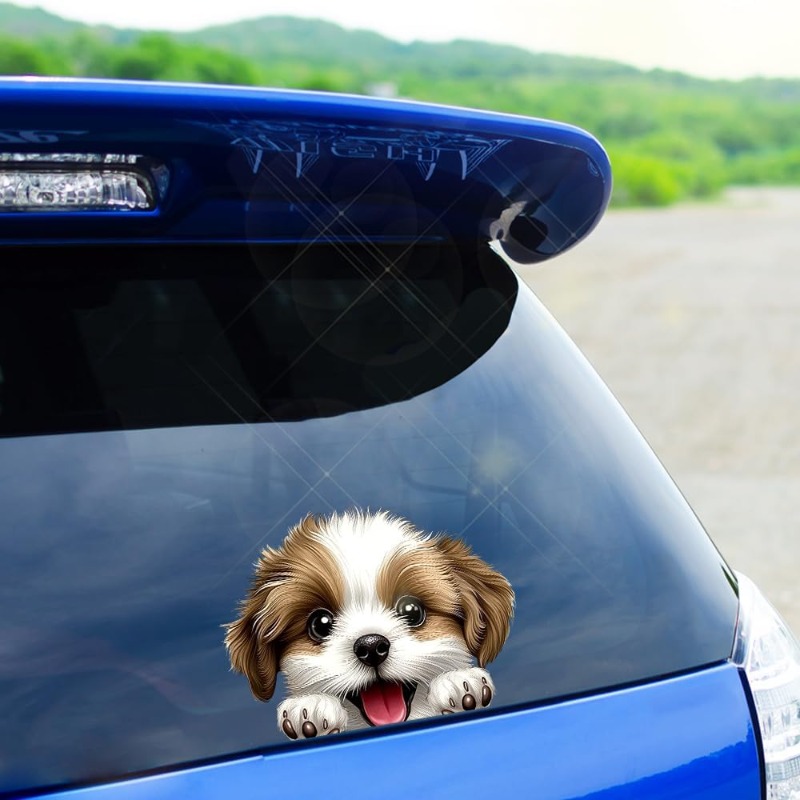 Car Decal Sticker Cute Animal  - 3D Printing Vinyl 리뷰 및 가격