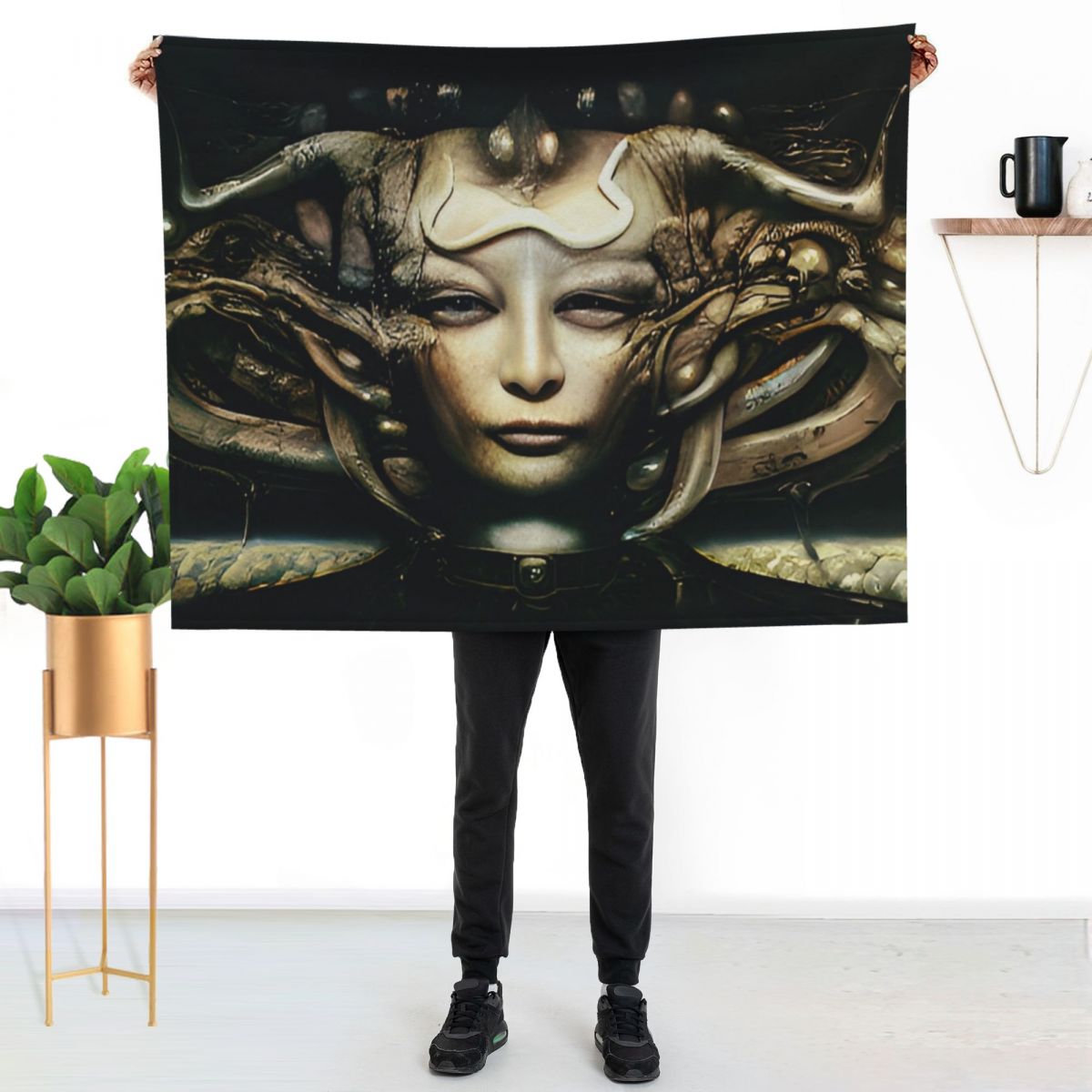 HR Giger Xenomorph Woman Throw - 3D Printing Xenomorph 리뷰 및 가격