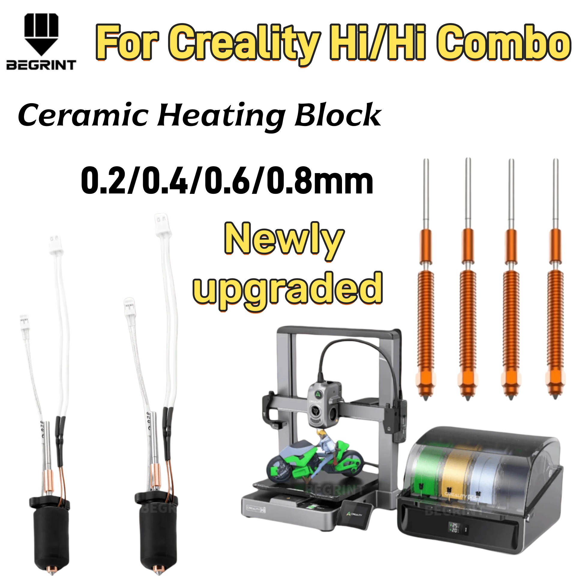 High Temp Ceramic Heater Hoten - 3D Printing Nozzle 리뷰 및 가격