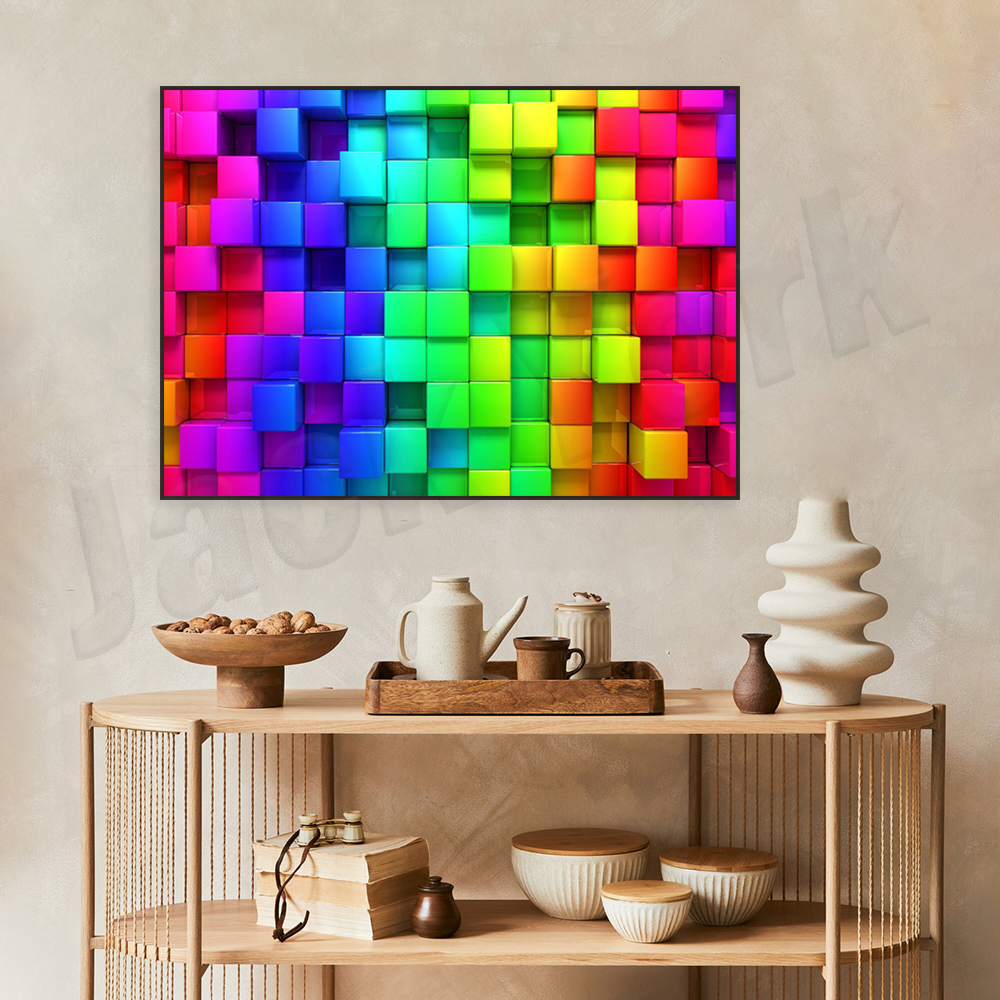 Multicolor bright abstract pai - 3D Printing York 리뷰 및 가격