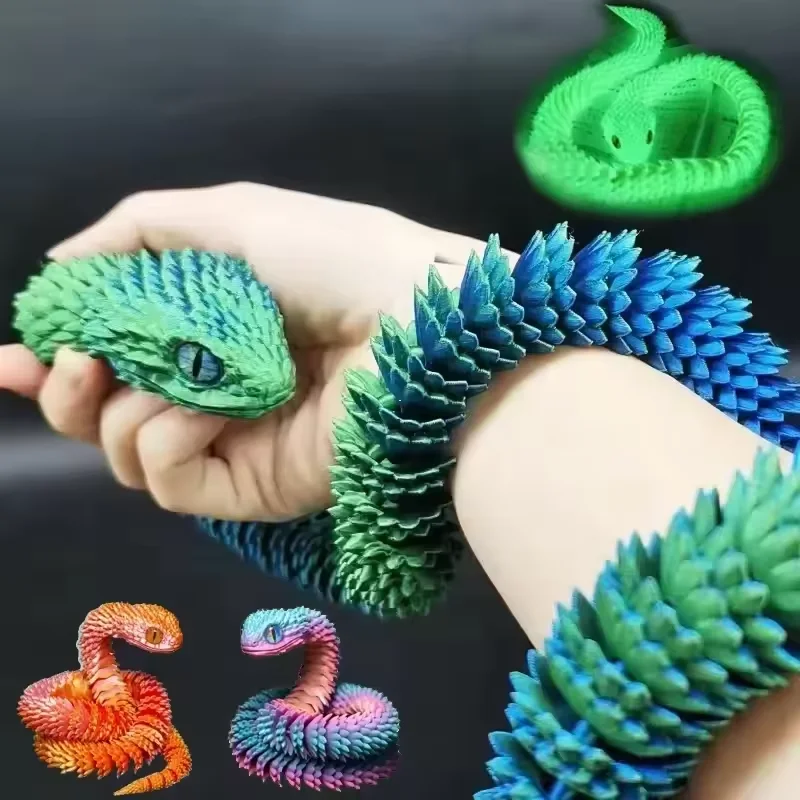 3D Printed Snake Movable Joint - 3D Printing Figure 리뷰 및 가격