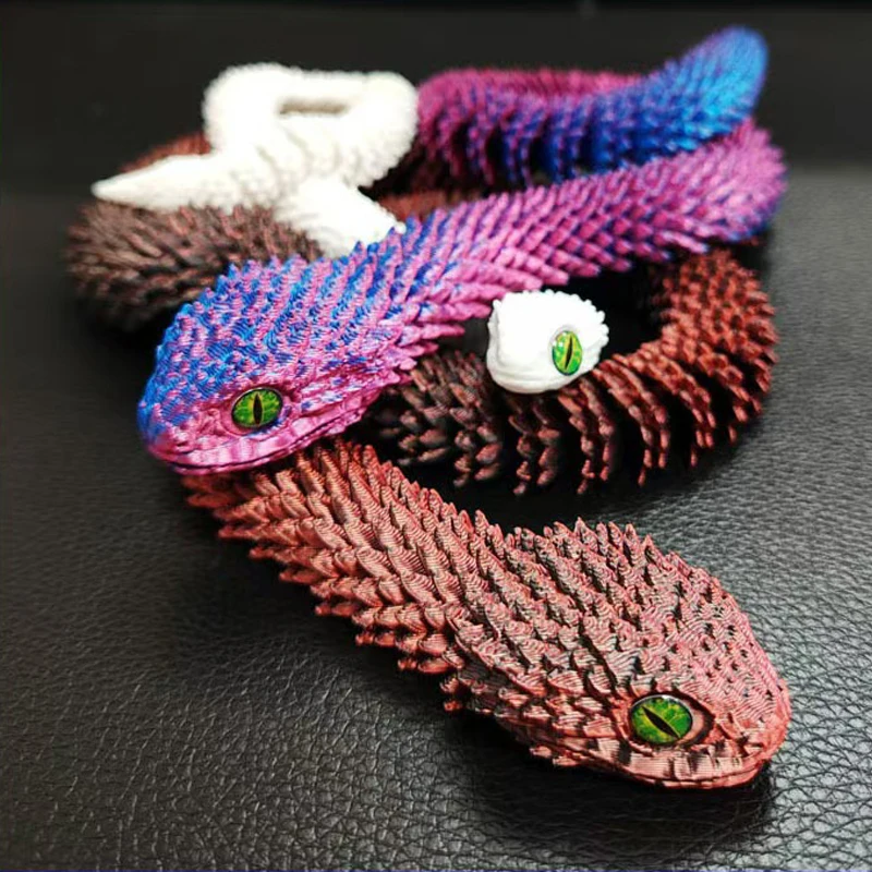 3D Printed Snake Movable Joint - 3D Printing Figure 리뷰 및 가격