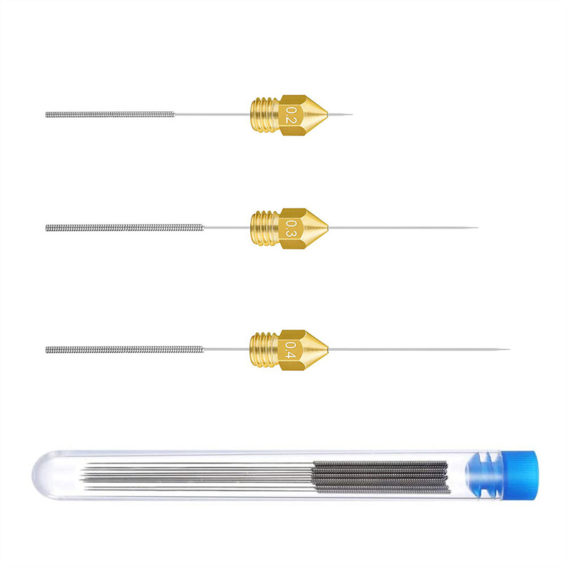 10 Pieces 0.2mm-1.0mm 3D Print - 3D Printing Nozzle 리뷰 및 가격