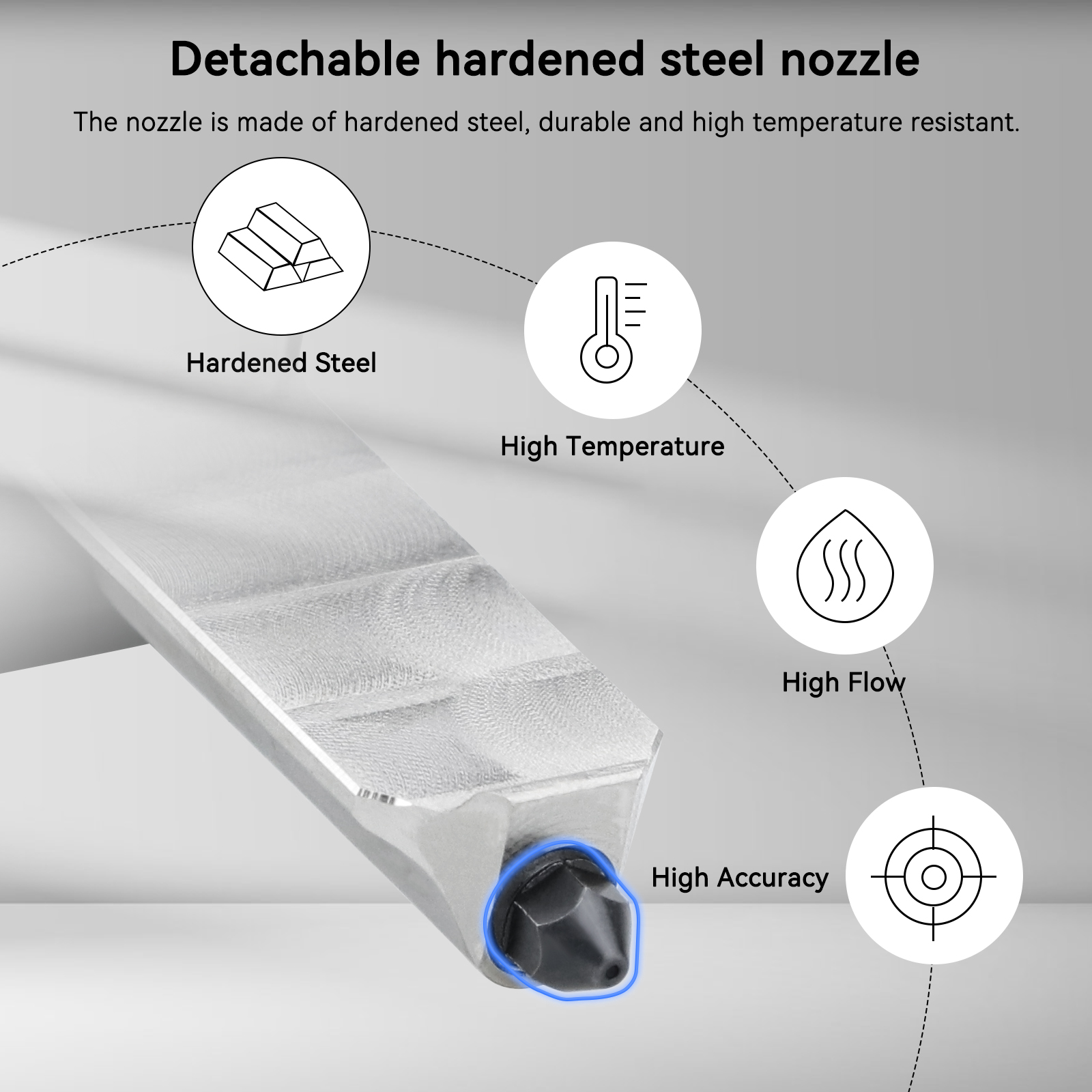 For Bambu Lab A2L Upgraded Har - 3D Printing Nozzle 리뷰 및 가격