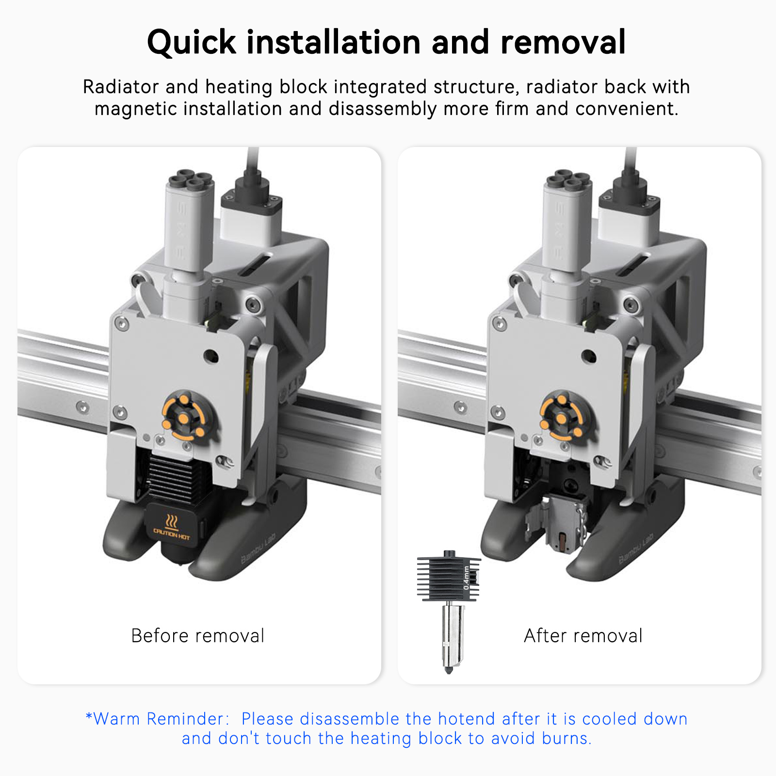 For Bambu Lab A2L Upgraded Har - 3D Printing Nozzle 리뷰 및 가격