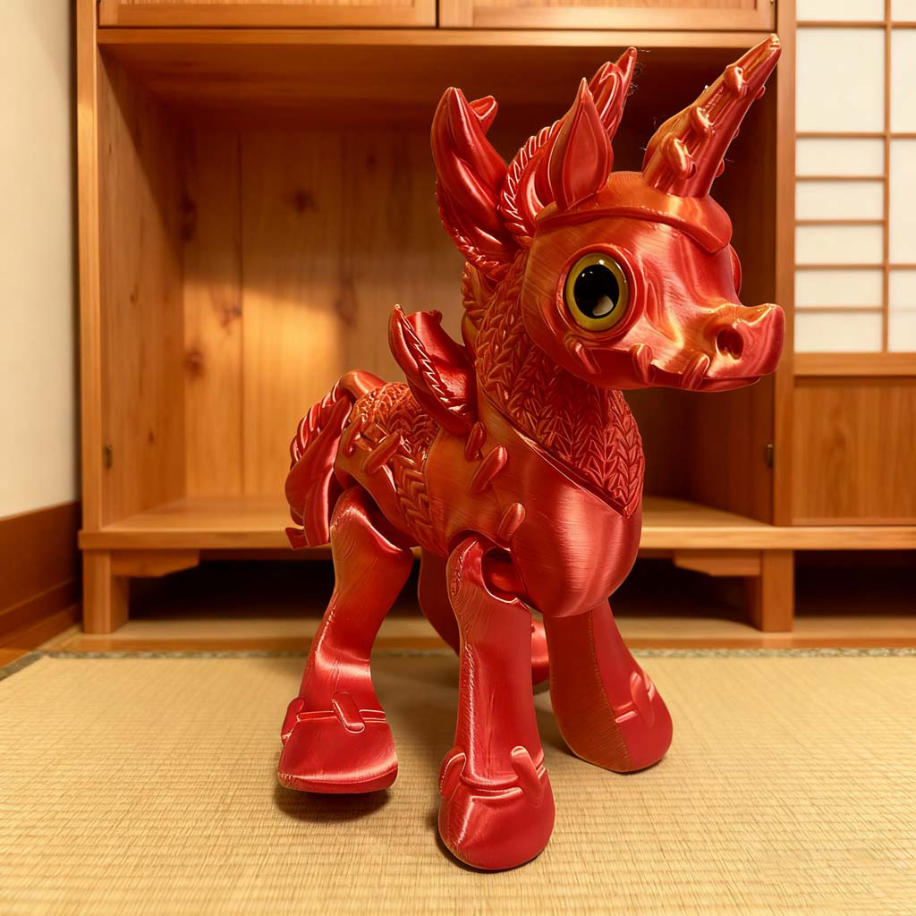 3D Printed Unicorn Statue, Fle - 3D Printing Mockup 리뷰 및 가격
